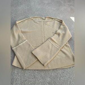 Women’s Club Monaco Cashmere Sweater - Large - Beige